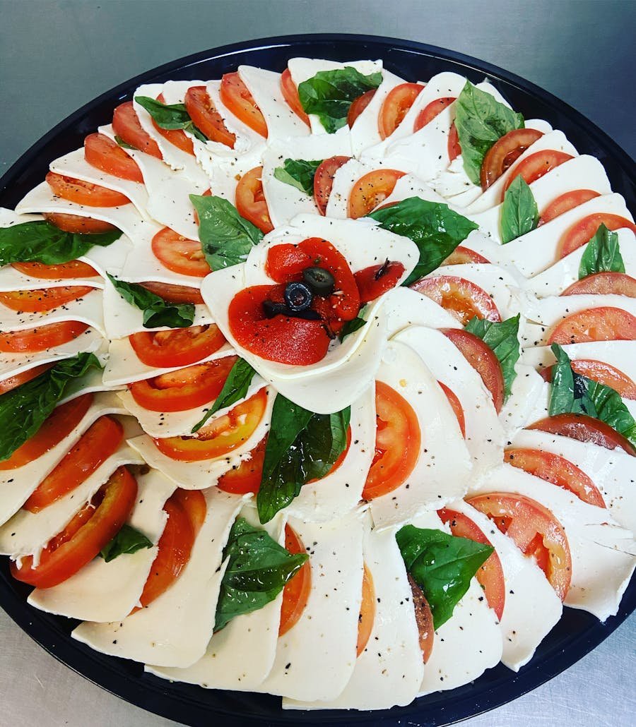 Fresh Mozzarella, Tomato & Basil Catering